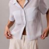 Camicia button-down dal taglio morbido in misto cotone Camicia button-down dal taglio morbido in misto cotone