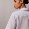 Camicia button-down dal taglio morbido in misto cotone Camicia button-down dal taglio morbido in misto cotone