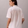 Camicia button-down dal taglio morbido in misto cotone Camicia button-down dal taglio morbido in misto cotone