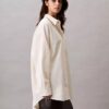 Camicia button-down dal taglio morbido in misto viscosa Camicia button-down dal taglio morbido in misto viscosa