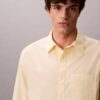 Camicia button-down dal taglio morbido in popeline lavato Camicia button-down dal taglio morbido in popeline lavato