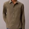 Camicia button-down dal taglio morbido in popeline lavato Camicia button-down dal taglio morbido in popeline lavato