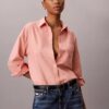 Camicia button-down dalla linea morbida in misto lino Camicia button-down dalla linea morbida in misto lino