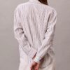 Camicia button-down dalla linea morbida in misto lino Camicia button-down dalla linea morbida in misto lino