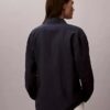Camicia button-down dalla linea morbida in misto lino Camicia button-down dalla linea morbida in misto lino