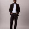 Camicia button-down in cotone Cotton Stretch a righe sottili Camicia button-down in cotone Cotton Stretch a righe sottili