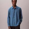 Camicia button-down in flanella melange dalla vestibilità comoda Camicia button-down in flanella melange dalla vestibilità comoda