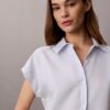 Camicia button-down in lyocell Camicia button-down in lyocell