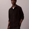Camicia button-down in misto lana dal taglio morbido Camicia button-down in misto lana dal taglio morbido