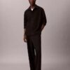 Camicia button-down in misto lana dal taglio morbido Camicia button-down in misto lana dal taglio morbido