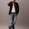 Camicia button-down in misto lana dal taglio morbido Camicia button-down in misto lana dal taglio morbido