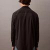 Camicia button-down in misto lana dal taglio morbido Camicia button-down in misto lana dal taglio morbido