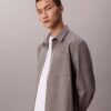 Camicia button-down in misto lana dal taglio morbido Camicia button-down in misto lana dal taglio morbido