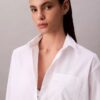 Camicia button-down in popeline dal taglio morbido Camicia button-down in popeline dal taglio morbido