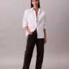 Camicia button-down in popeline dal taglio morbido Camicia button-down in popeline dal taglio morbido