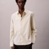 Camicia button-down in popeline di cotone Cotton Stretch a righe Camicia button-down in popeline di cotone Cotton Stretch a righe