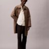 Camicia button-down in popeline di cotone Cotton Stretch a righe Camicia button-down in popeline di cotone Cotton Stretch a righe