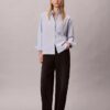 Camicia button-down in popeline di cotone dal taglio morbido Camicia button-down in popeline di cotone dal taglio morbido