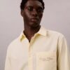 Camicia button-down in tessuto Oxford lavato con logo Camicia button-down in tessuto Oxford lavato con logo