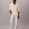 Camicia button-down in tessuto Oxford lavato con logo Camicia button-down in tessuto Oxford lavato con logo