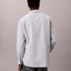 Camicia button-down in tessuto Oxford lavato con logo Camicia button-down in tessuto Oxford lavato con logo