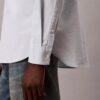 Camicia button-down in tessuto Oxford lavato con logo Camicia button-down in tessuto Oxford lavato con logo