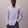 Camicia classica button-down a righe in cotone Cotton Stretch Camicia classica button-down a righe in cotone Cotton Stretch