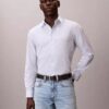 Camicia classica button-down a righe in cotone Cotton Stretch Camicia classica button-down a righe in cotone Cotton Stretch