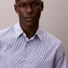 Camicia classica button-down a righe in cotone Cotton Stretch Camicia classica button-down a righe in cotone Cotton Stretch