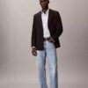 Camicia classica button-down a righe in cotone Cotton Stretch Camicia classica button-down a righe in cotone Cotton Stretch