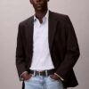 Camicia classica button-down a righe in cotone Cotton Stretch Camicia classica button-down a righe in cotone Cotton Stretch