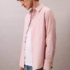 Camicia classica button-down a righe in tessuto Oxford Camicia classica button-down a righe in tessuto Oxford