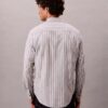Camicia classica button-down a righe in tessuto Oxford
