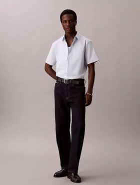 Camicia classica button-down in cotone Cotton Stretch