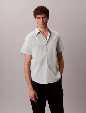 Camicia classica button-down in cotone Cotton Stretch