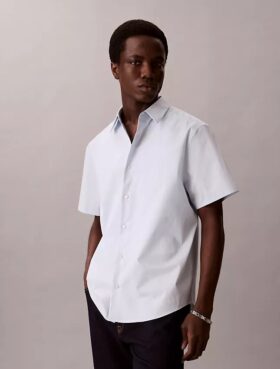 Camicia classica button-down in cotone Cotton Stretch