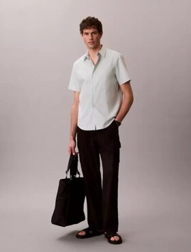 Camicia classica button-down in cotone Cotton Stretch