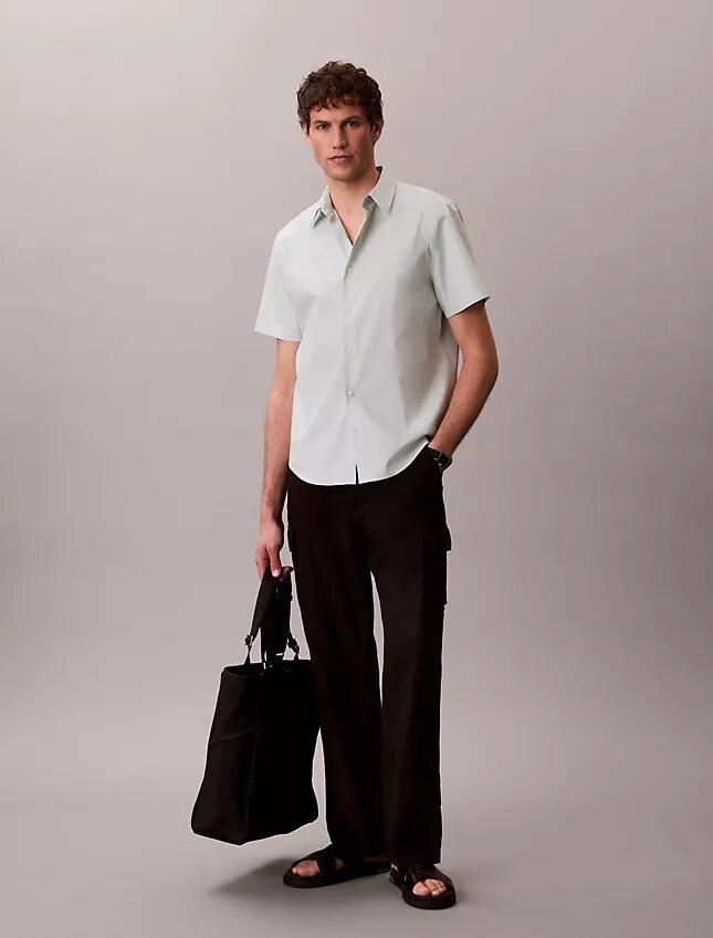 Camicia classica button-down in cotone Cotton Stretch Camicia classica button-down in cotone Cotton Stretch