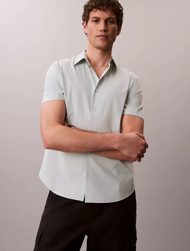 Camicia classica button-down in cotone Cotton Stretch Camicia classica button-down in cotone Cotton Stretch