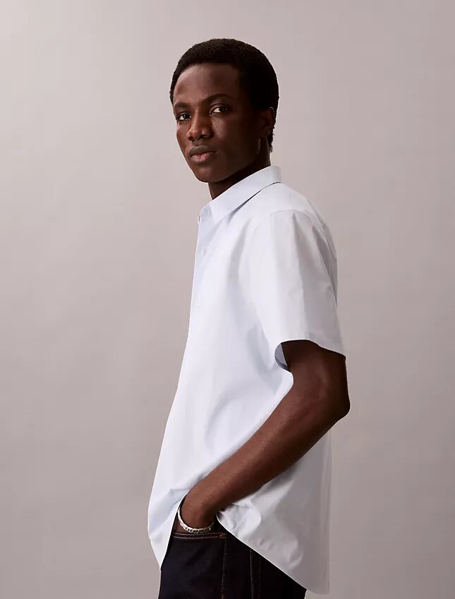 Camicia classica button-down in cotone Cotton Stretch Camicia classica button-down in cotone Cotton Stretch