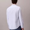Camicia classica button-down in cotone elasticizzato a righe Camicia classica button-down in cotone elasticizzato a righe