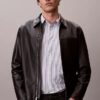 Camicia classica button-down in cotone elasticizzato a righe Camicia classica button-down in cotone elasticizzato a righe