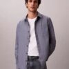 Camicia classica button-down in popeline lavato