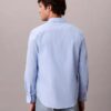 Camicia classica button-down in popeline lavato Camicia classica button-down in popeline lavato