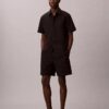 Camicia classica button-down in seersucker Camicia classica button-down in seersucker