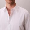 Camicia classica button-down in seersucker