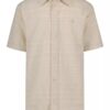 Camicia classica da bambino con righe in rilievo e bottoni Camicia classica da bambino con righe in rilievo e bottoni