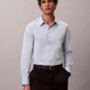 Camicia classica elasticizzata con colletto button-down Camicia classica elasticizzata con colletto button-down