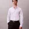 Camicia classica elasticizzata con colletto button-down Camicia classica elasticizzata con colletto button-down