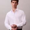 Camicia classica elasticizzata con colletto button-down Camicia classica elasticizzata con colletto button-down